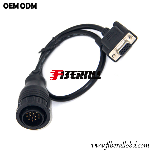 HDB15P al cavo diagnostico dell'automobile BENZ 14Pin OBD1