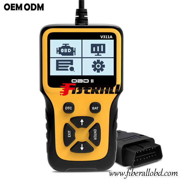 Strumento diagnostico portatile per motori automobilistici con cavo OBD