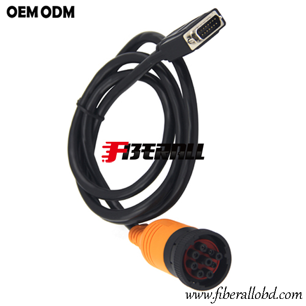 Cavo diagnostico per camion da DB15P a Cummins 9Pin J1939