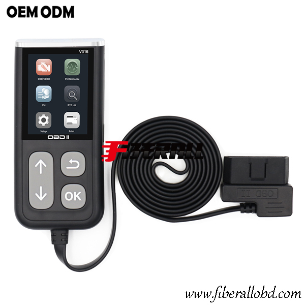 Strumento diagnostico OBD automatico Bluetooth portatile e lettore di codice