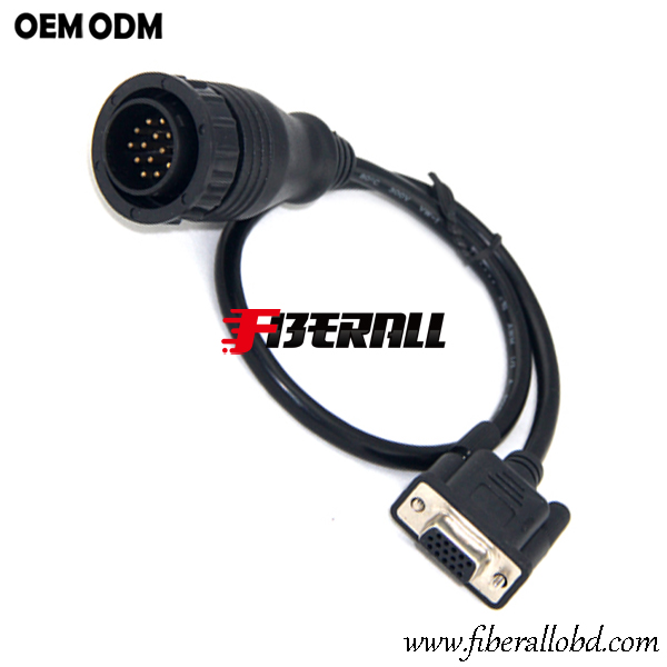 HDB15P al cavo diagnostico dell'automobile BENZ 14Pin OBD1