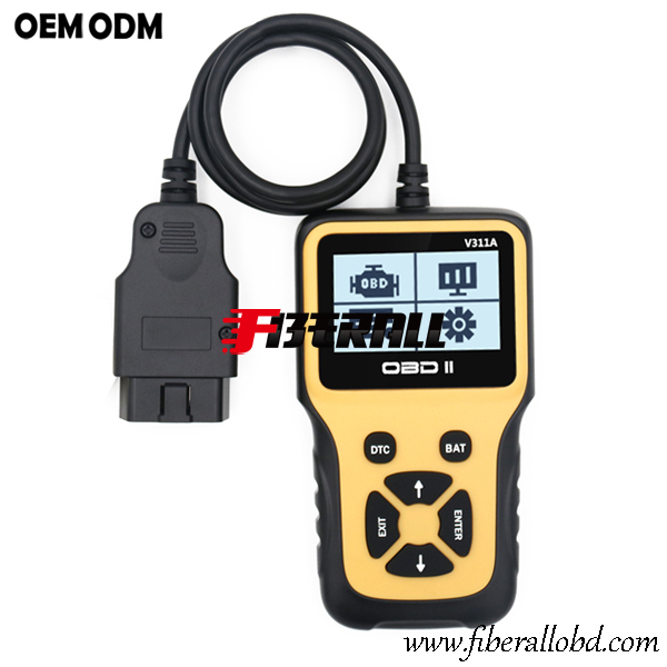 Strumento diagnostico portatile per motori automobilistici con cavo OBD