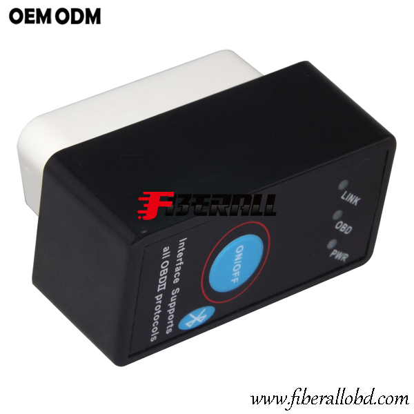 Scanner OBD con motore automatico Bluetooth con interruttore di alimentazione