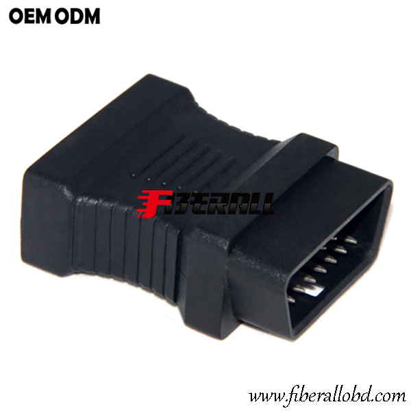 DB15 assemblato all'adattatore diagnostico automatico OBD OBD2