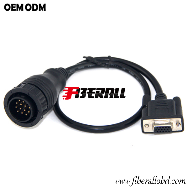 HDB15P al cavo diagnostico dell'automobile BENZ 14Pin OBD1