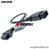 Cavo di conversione splitter OBD2 maschio a OBD-II femmina