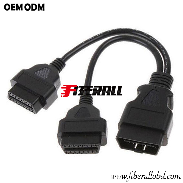 Cavo splitter OBD per veicoli con connettore OBD-II J1962