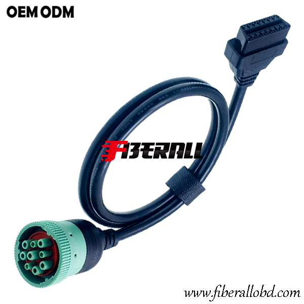 Cavo diagnostico per camion a 9 pin per scanner OBD