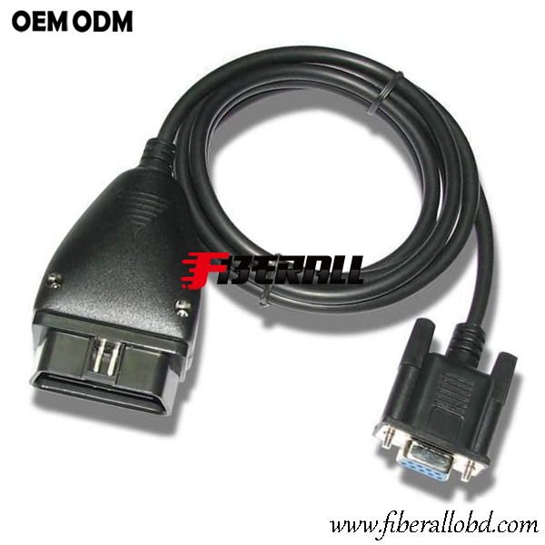 Cavo diagnostico OBD-II VAG da 16 pin a DB9F DLC