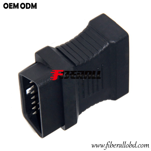 DB15 assemblato all'adattatore diagnostico automatico OBD OBD2